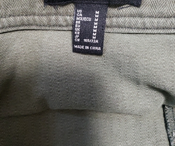 Forever 21Olive Green Cargo Mini A Line Skirt. Size M - Picture 5 of 8